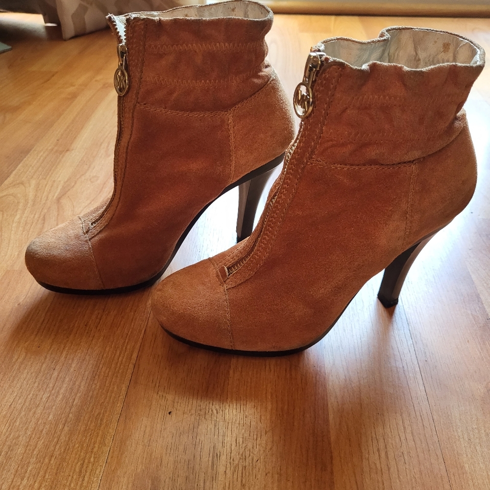 Michael Kors Suede Booties.